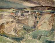 Le Fauconnier Henri Village among the Rocks  - Hermitage